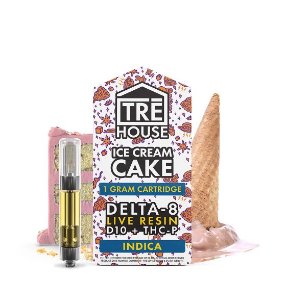 TRE-House-Live-Resin-D8-D10-THC-P-Vape-Cartridge-Ice-Cream-Cake-1G